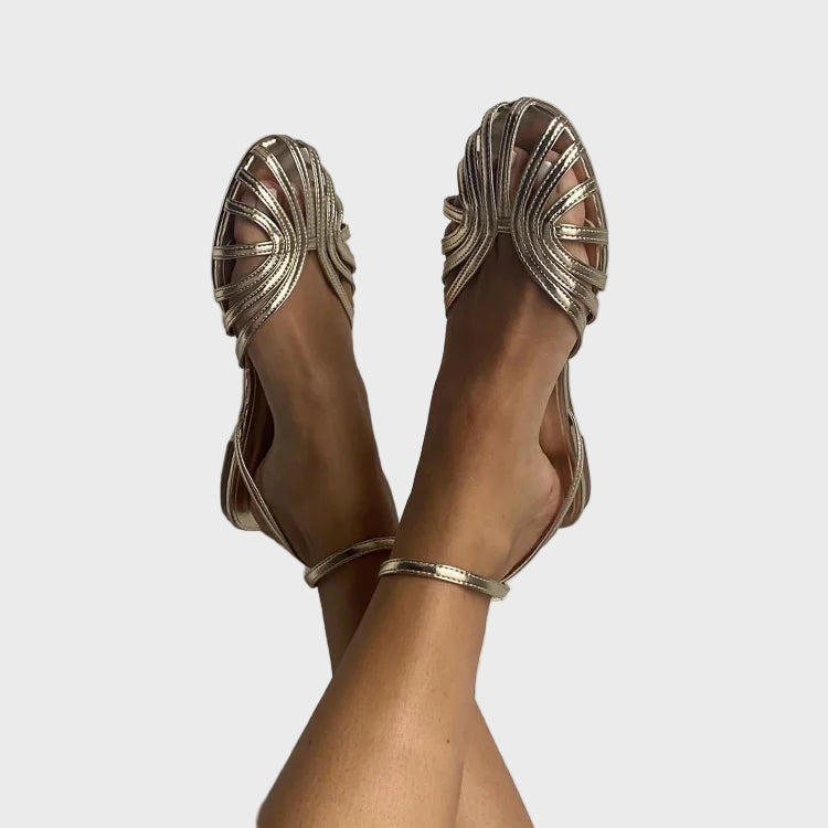 Golden Aura Sandals Jasmine's Boutique Australia