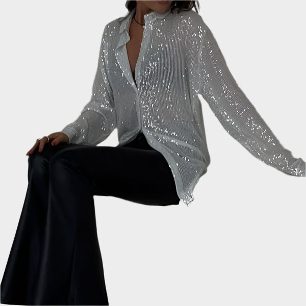 Sequin Party Blouse Jasmine's Boutique Australia