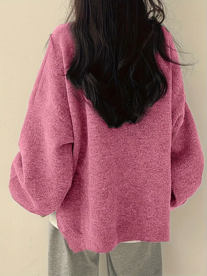 Berry Bliss Oversized Sweater Jasmine's Boutique Australia