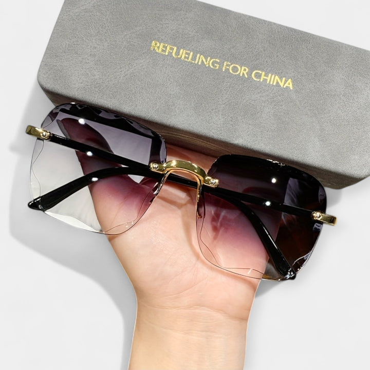 Classic Retro Frameless Glasses Jasmine's Boutique Australia