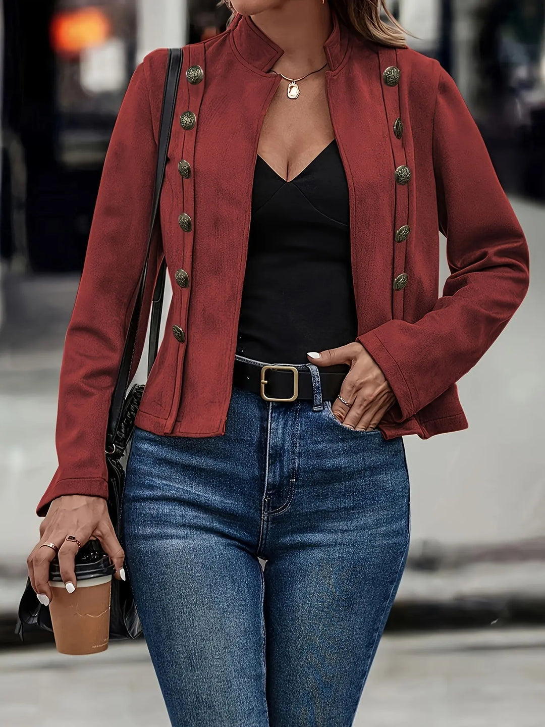 Tailored Military Blazer Jasmine's Boutique Australia