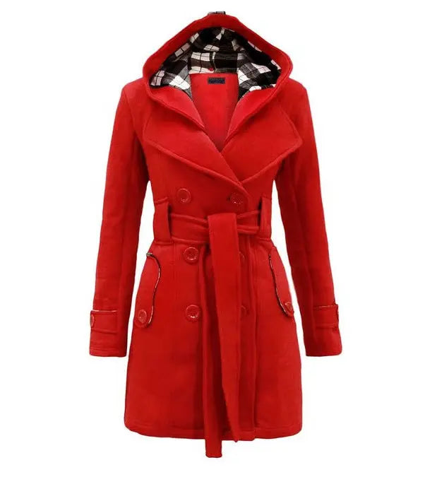 Heritage Wrap Hooded Coat Jasmine's Boutique Australia