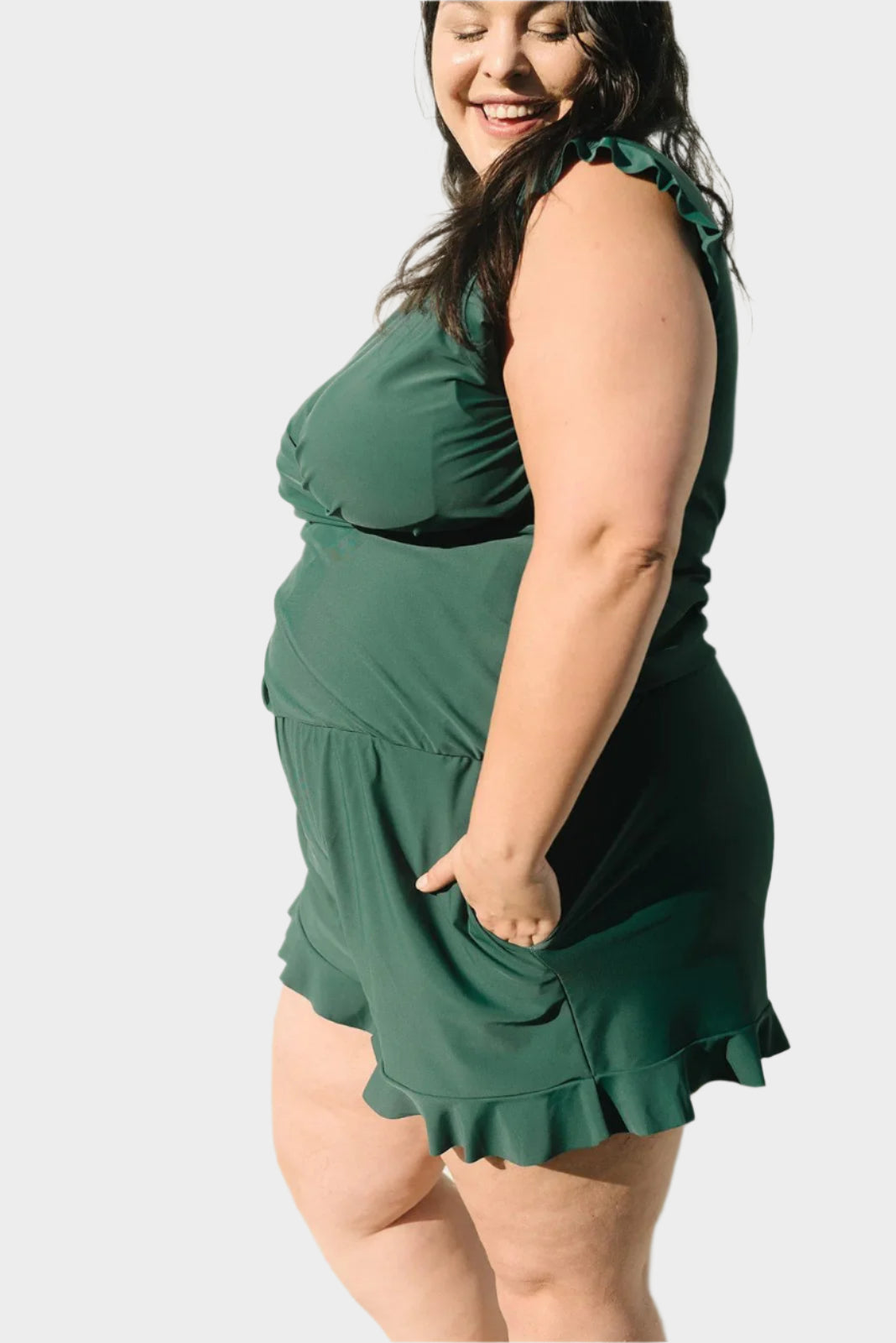 Swimsuit with Ruffles and Support Jasmine's Boutique Australia