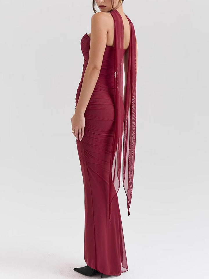 Purple Strapless Bustier and Skirt Set Jasmine's Boutique Australia
