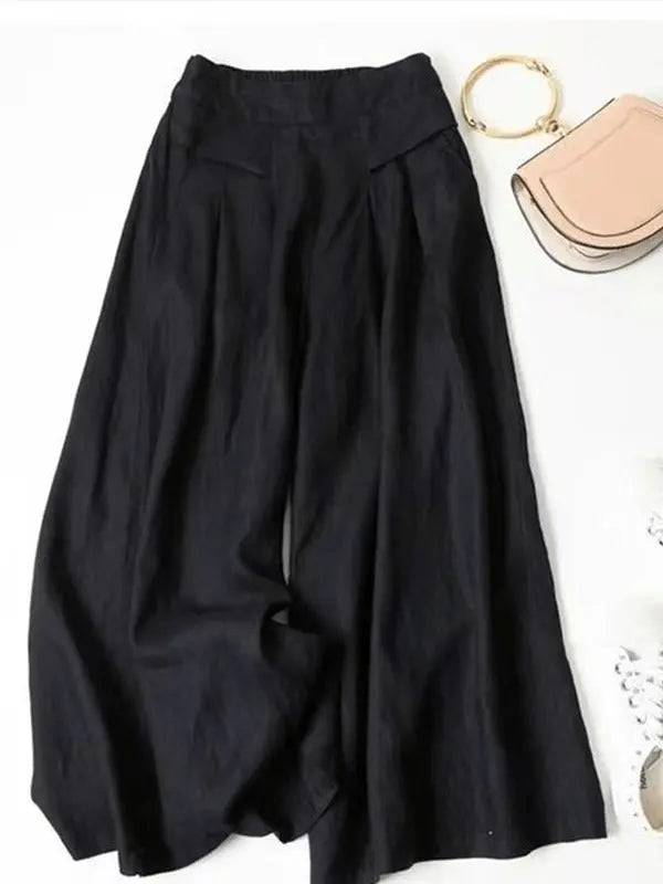 Coastal Breeze Wide-Leg Linen Pants Jasmine's Boutique Australia
