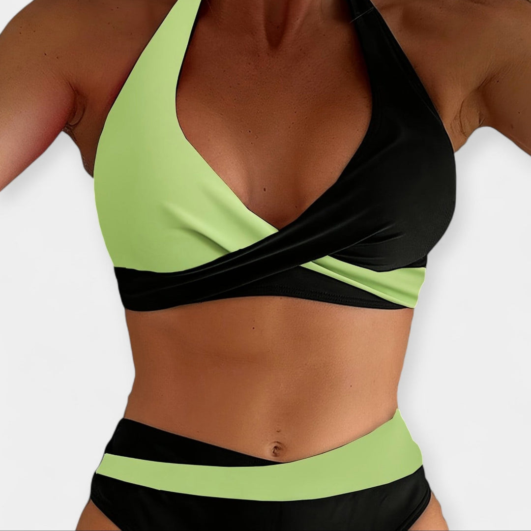 Bikini with Cross Neckline Jasmine's Boutique Australia