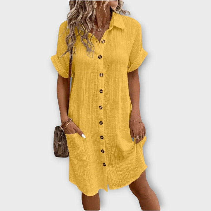Summer Shirt Dress Jasmine's Boutique Australia