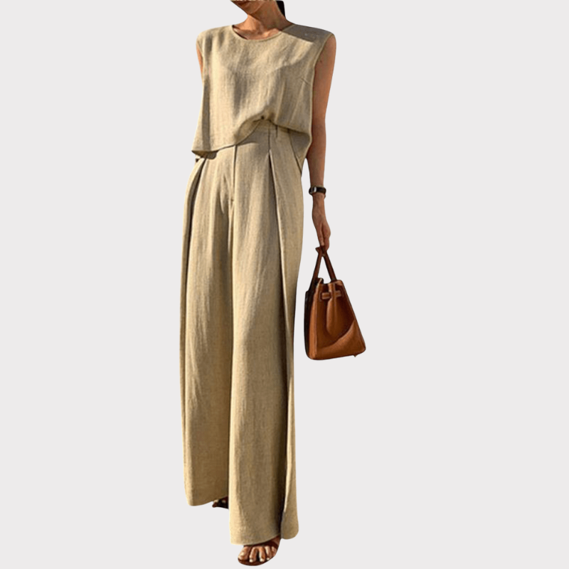 Dayanna | Wide-Leg Two-Piece Set Liora Lane Boutique