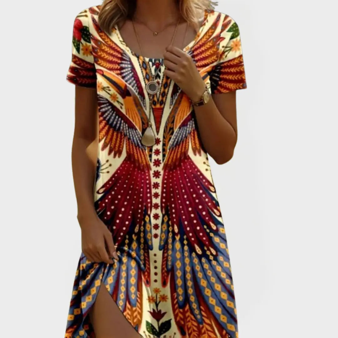 Vintage Dress with Short Sleeves Jasmine's Boutique Australia
