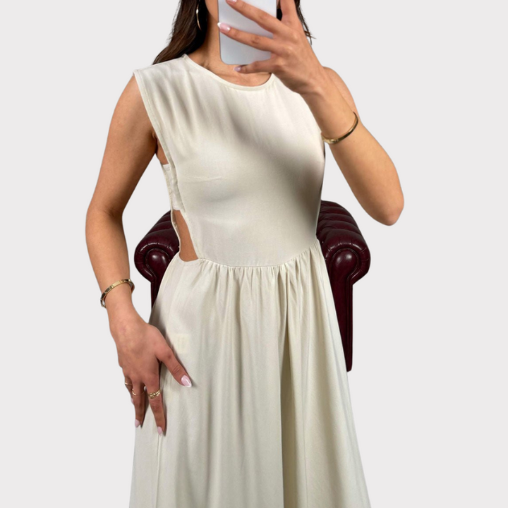 Delina | Cut-Out Maxi Dress Liora Lane Boutique