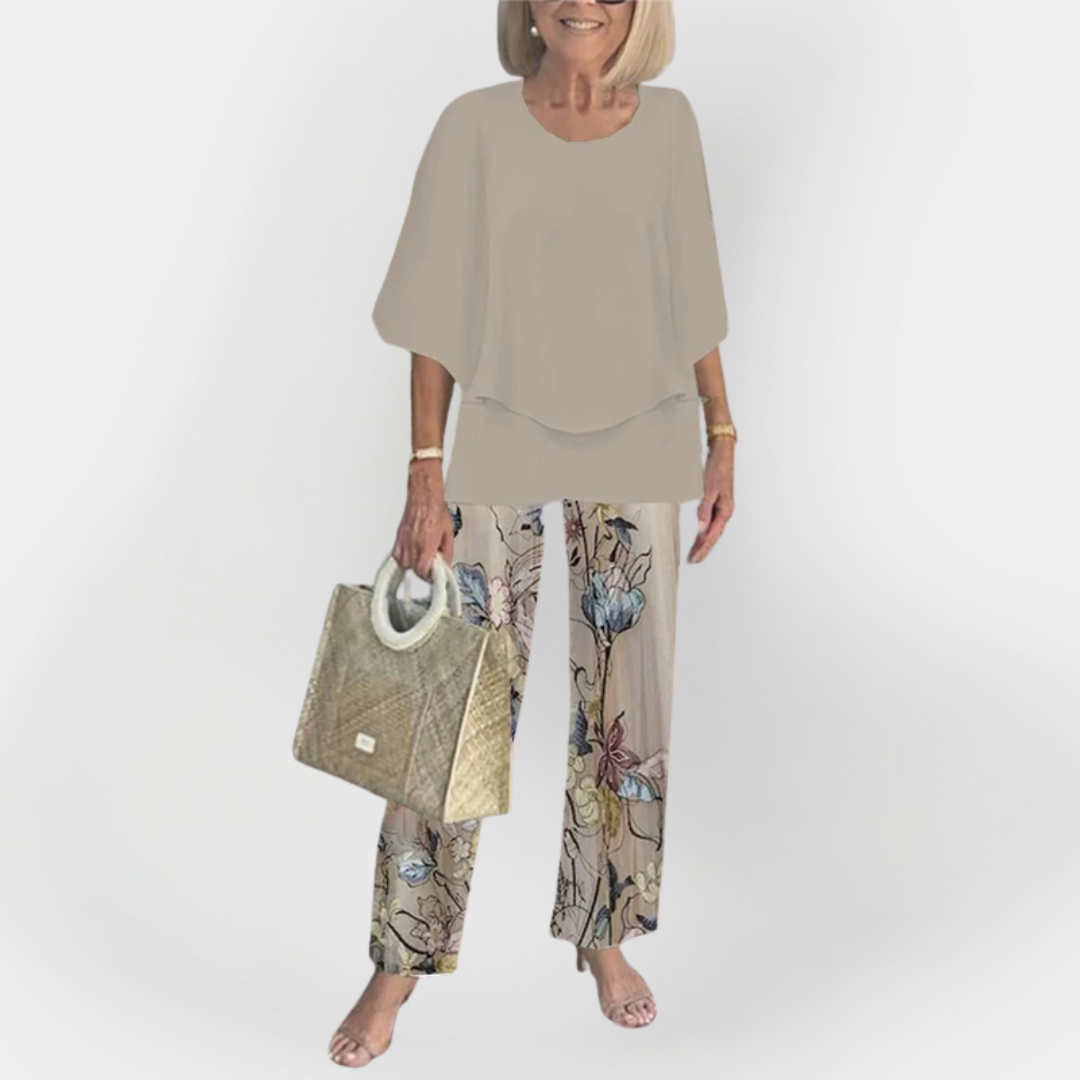 Stylish Set with Comfortable Top and Pants Jasmine's Boutique Australia