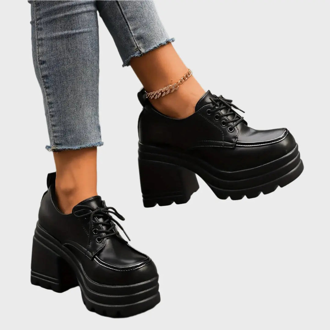 Retro Edge Chunky Platform Oxfords Jasmine's Boutique Australia