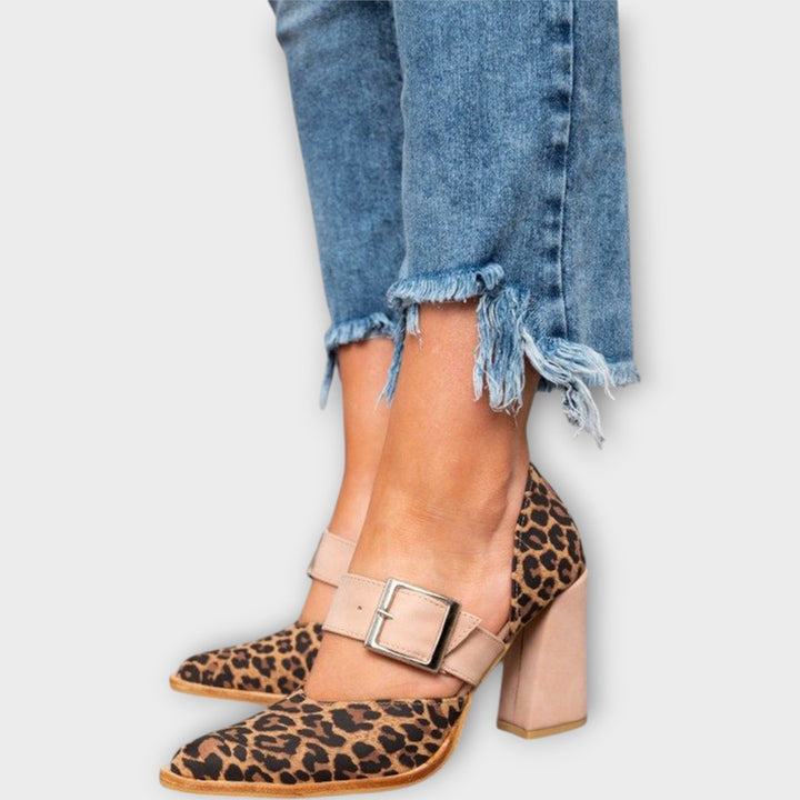 Lion Sandals with Sturdy Heel Jasmine's Boutique Australia