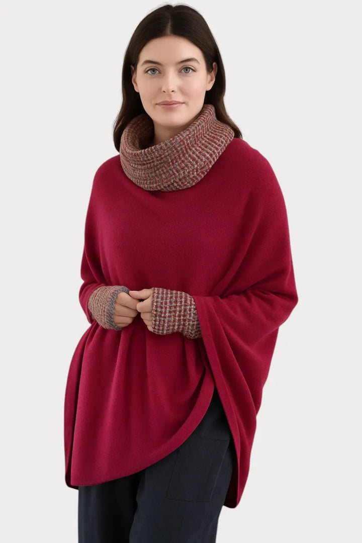 Sapphire Flow Poncho Jasmine's Boutique Australia