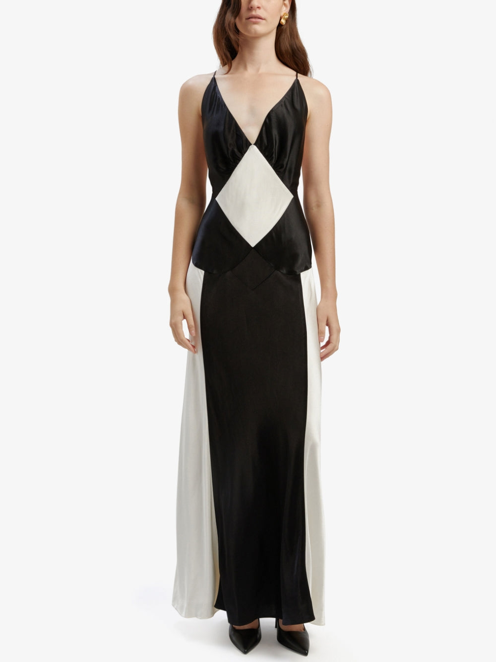 Black Ivory Contrast Dress Jasmine's Boutique Australia