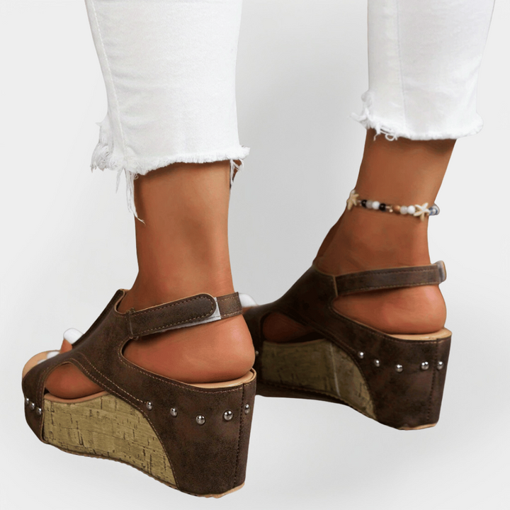Orthopedic Leather Platforms Liora Lane Boutique
