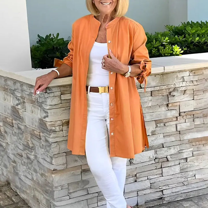 Radiance Flow Longline Shirt Jasmine's Boutique Australia