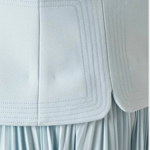 Clara | Off-Shoulder Pleated Maxi Dress Liora Lane Boutique