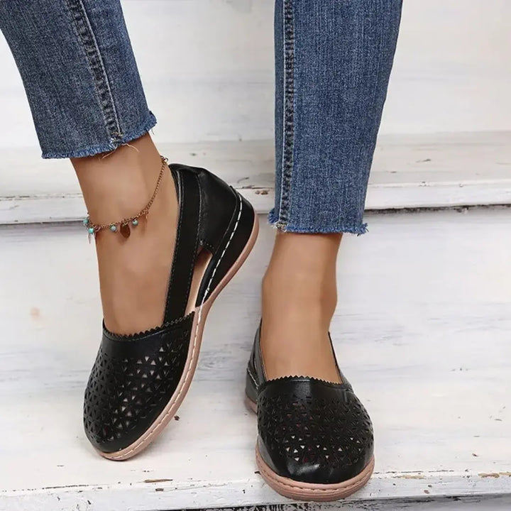 Breezy Comfort Cutout Flats Jasmine's Boutique Australia