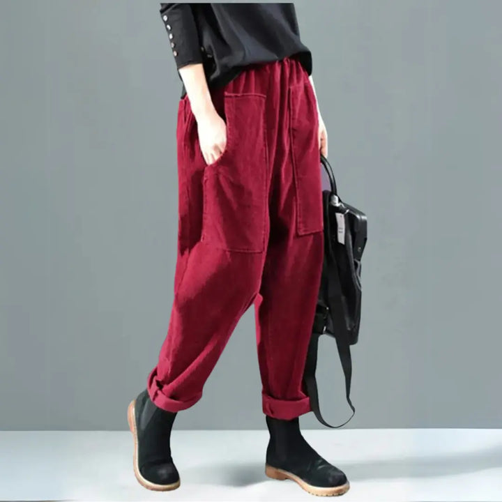 Autumn Corduroy Relaxed Pants Jasmine's Boutique Australia