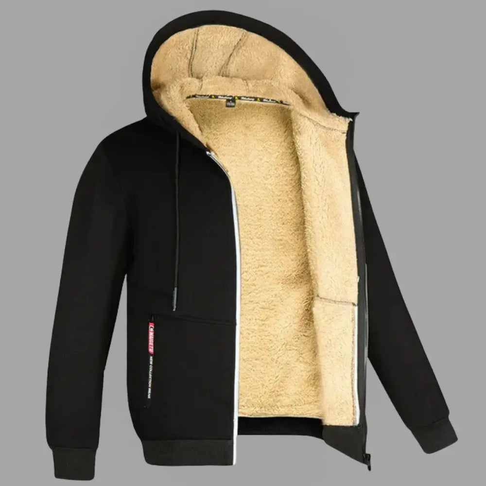 Arctic Navy Sherpa-Lined Hoodie Jasmine's Boutique Australia