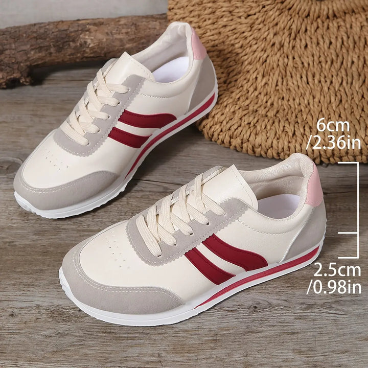 Retro Stripe Runner Sneakers Jasmine's Boutique Australia