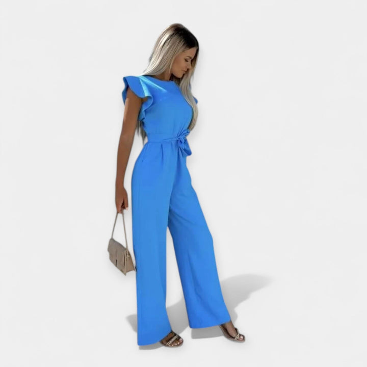 Full-Length Jumpsuit with Butterfly Sleeves Jasmine's Boutique Australia