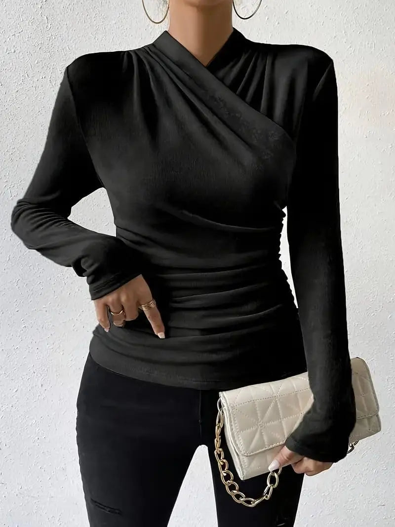 Champagne Elegance Wrap Top Jasmine's Boutique Australia