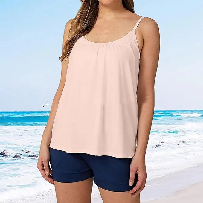 Coastal Breeze Spaghetti Strap Top Jasmine's Boutique Australia
