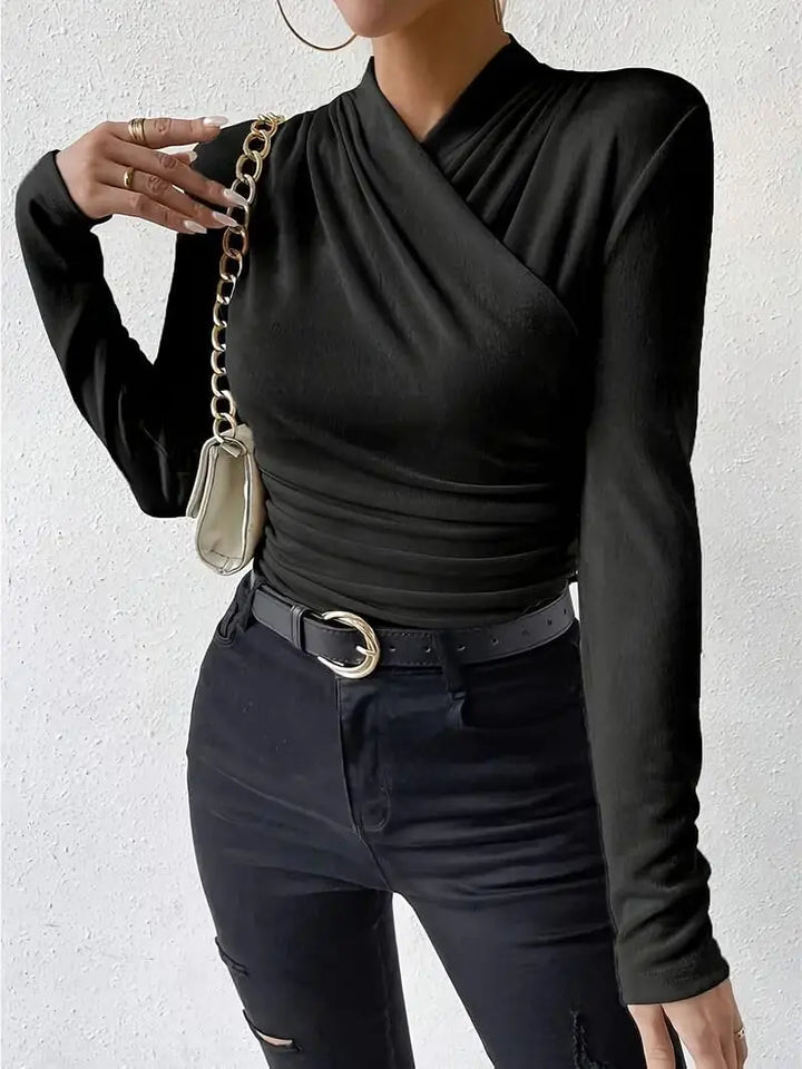 Champagne Elegance Wrap Top Jasmine's Boutique Australia