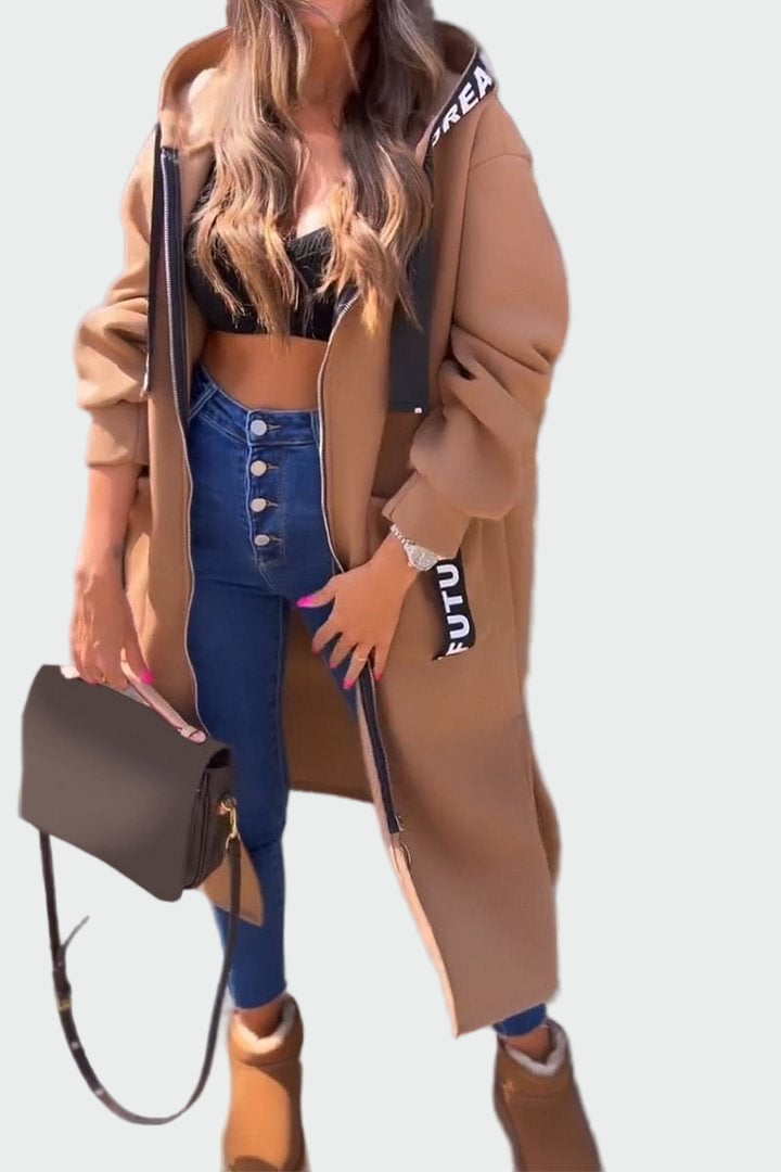 Long Coat with Hood Liora Lane Boutique