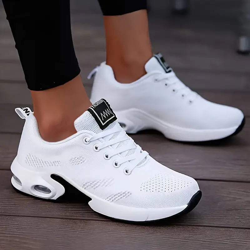 AeroFlex White Air-Cushion Sneakers Jasmine's Boutique Australia