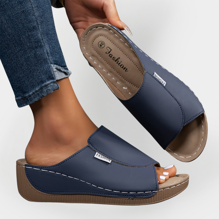 Orthopedic Leather Sandals Liora Lane Boutique
