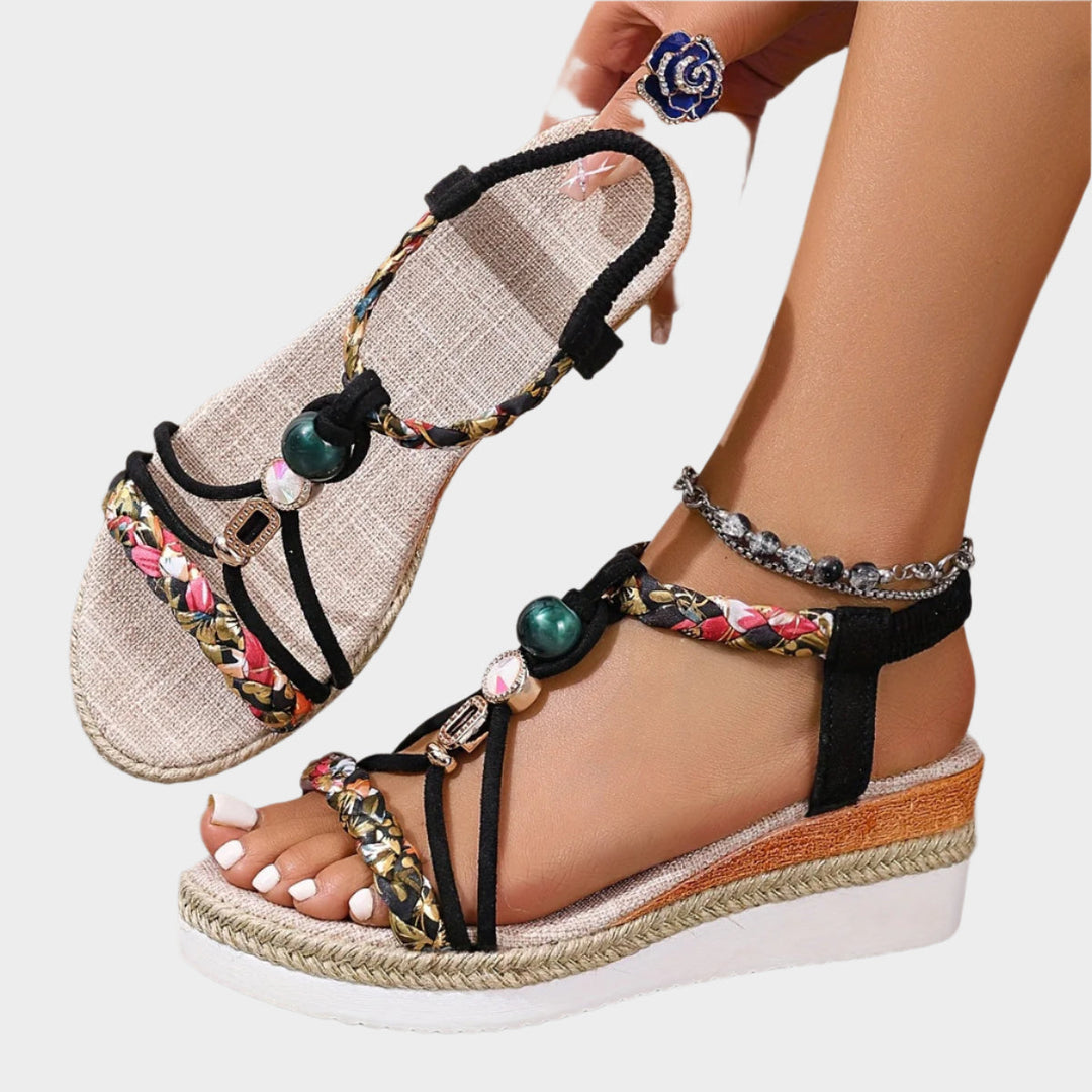 Sandals with Comfortable Sole and Platform Liora Lane Boutique