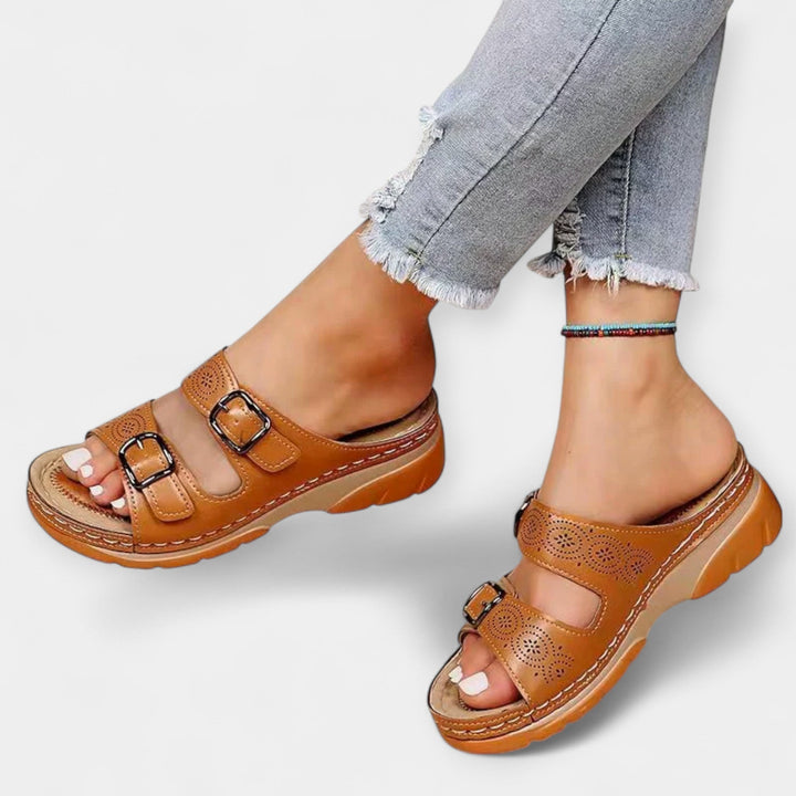 Comfortable Sandals with Pain-Free Support Liora Lane Boutique