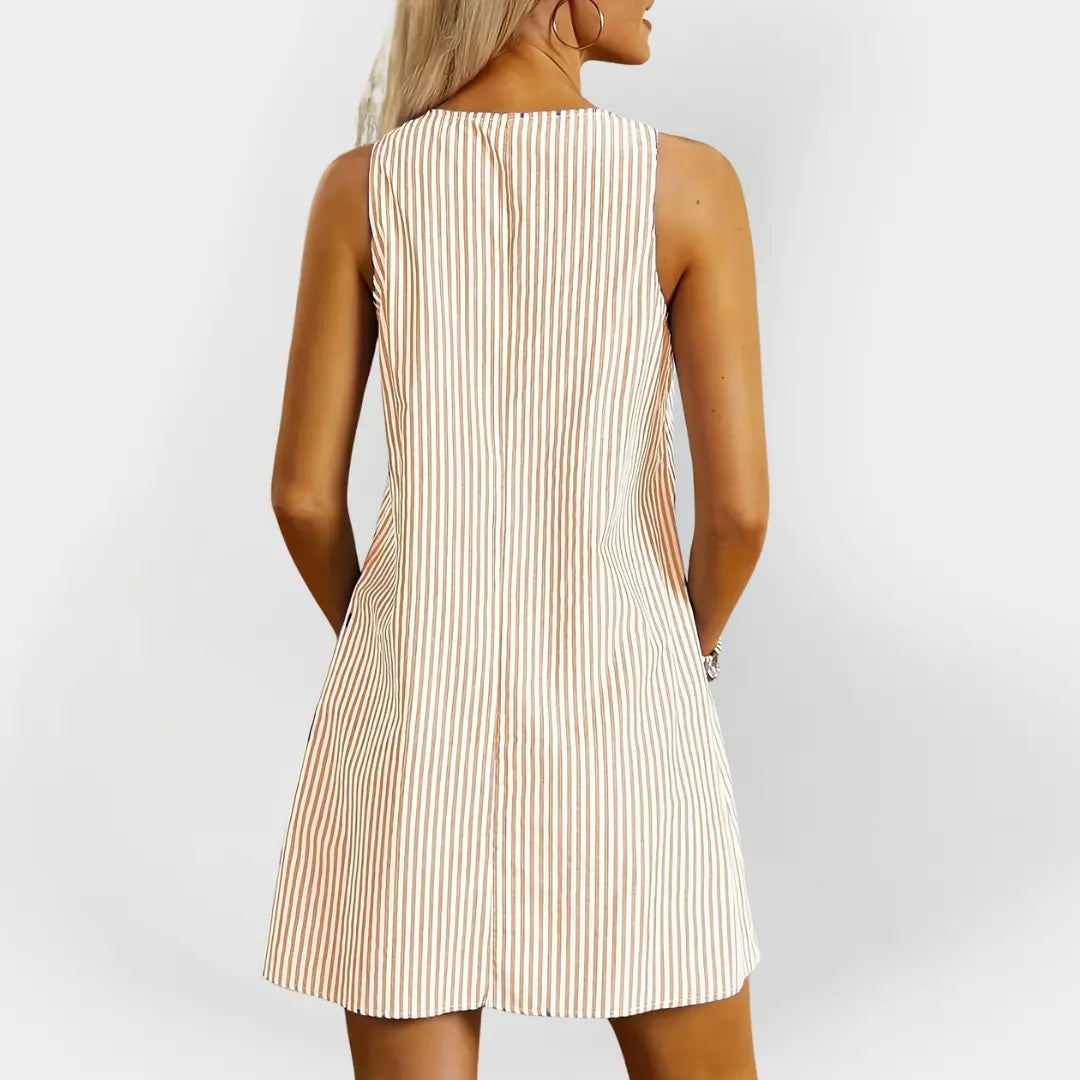 Sleeveless Striped Dress Jasmine's Boutique Australia