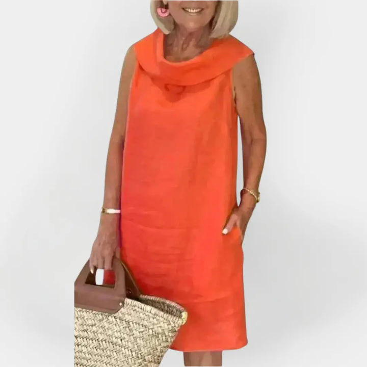 Dress with a Wrap Collar Jasmine's Boutique Australia