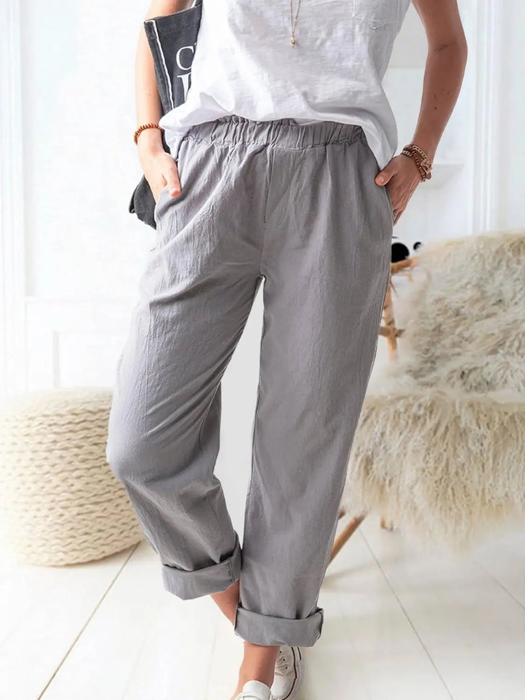 Coastal Breeze Relaxed Pants Jasmine's Boutique Australia