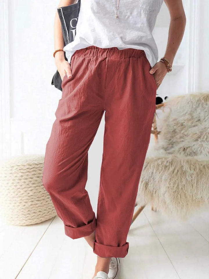 Coastal Breeze Relaxed Pants Jasmine's Boutique Australia