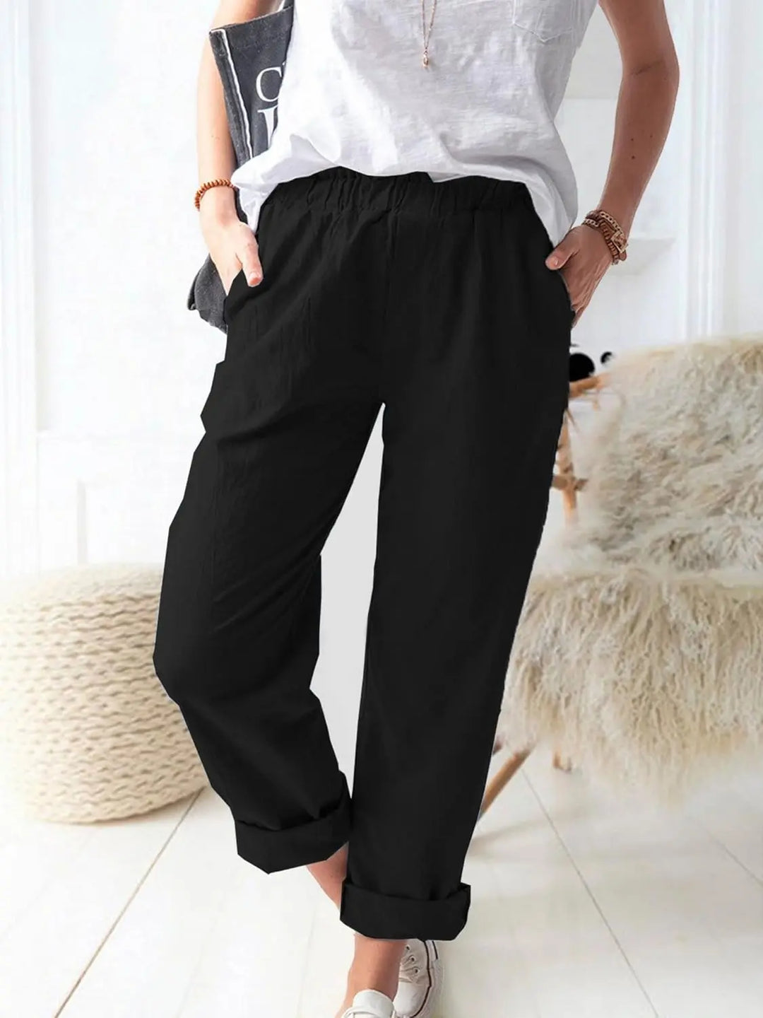 Coastal Breeze Relaxed Pants Jasmine's Boutique Australia