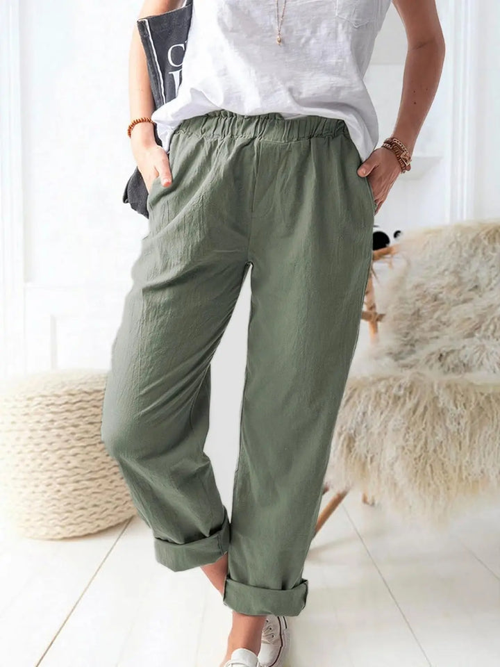 Coastal Breeze Relaxed Pants Jasmine's Boutique Australia
