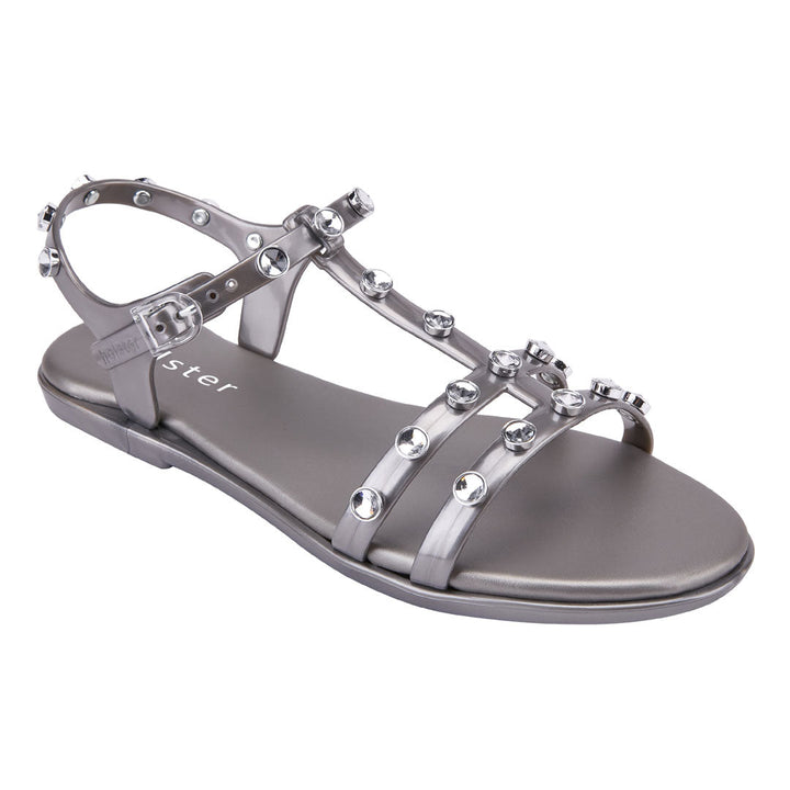 Holster Grey Studded Gladiator Sandals Jasmine's Boutique Australia