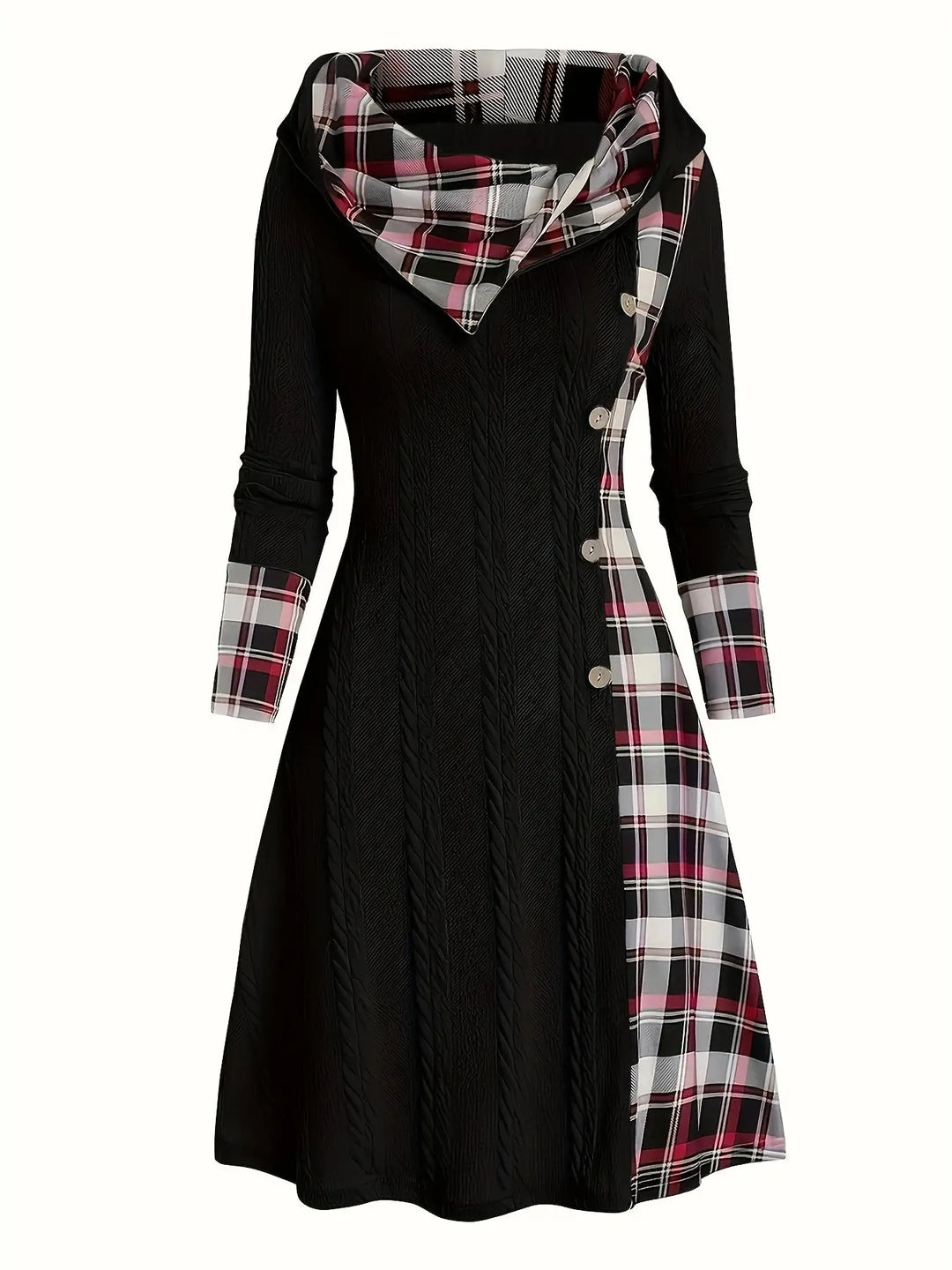 Highland Plaid Knit Dress Jasmine's Boutique Australia