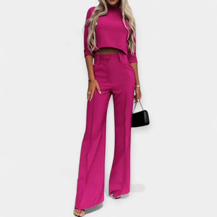 Crop Top and Pants Set Jasmine's Boutique Australia