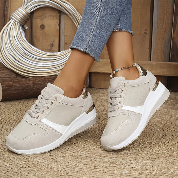 Metallic Accent Sneakers Jasmine's Boutique Australia