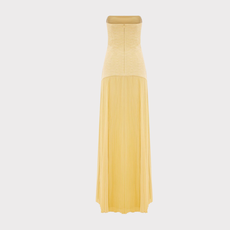 Deia | Flared Sleeve Mesh Maxi Dress Liora Lane Boutique