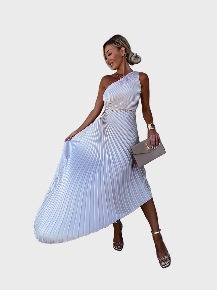 Radiance Pleated Midi Dress Jasmine's Boutique Australia