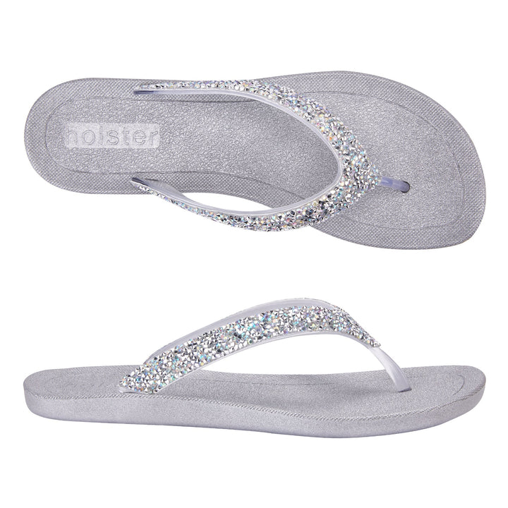 Sparkle Glow Flip Flops Jasmine's Boutique Australia