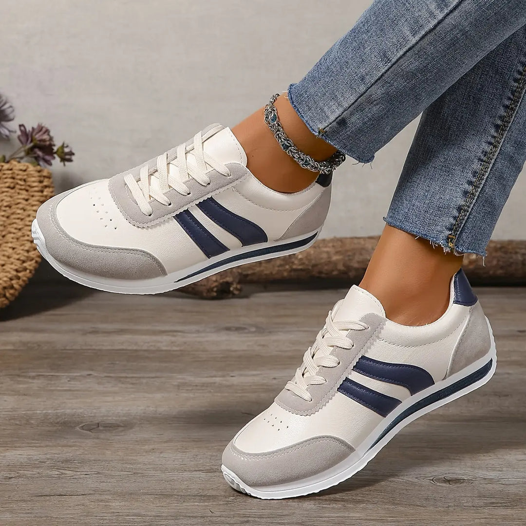 Retro Stripe Runner Sneakers Jasmine's Boutique Australia