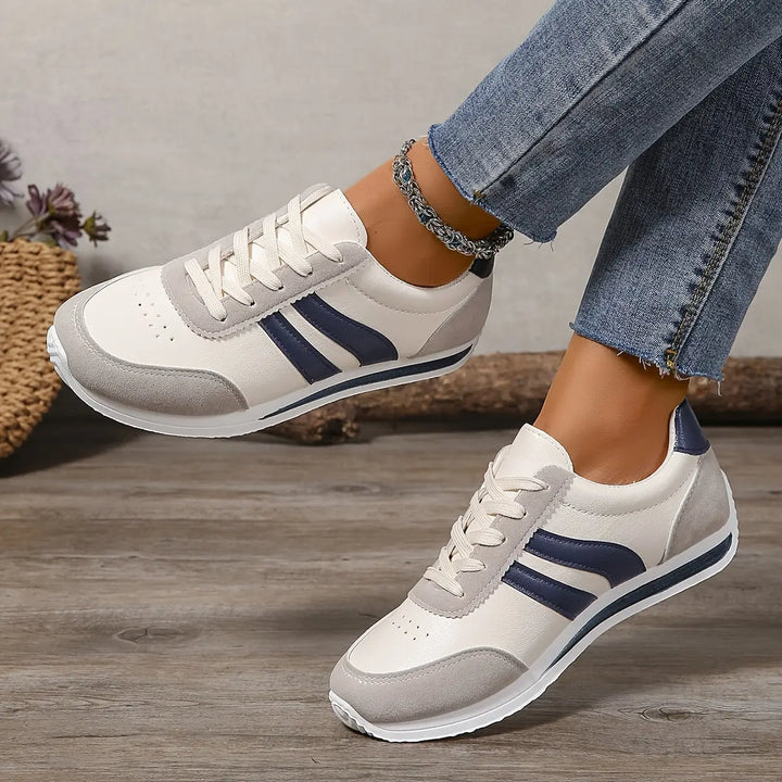 Retro Stripe Runner Sneakers Jasmine's Boutique Australia